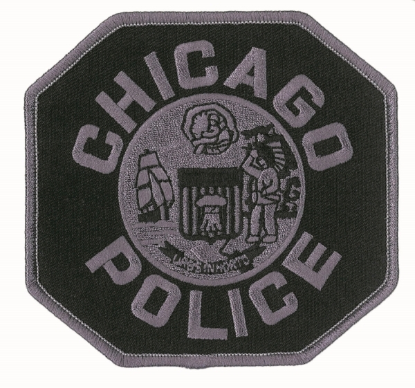 CHICAGO POLICE Shoulder Patch, 4-1/4x4"-Hero‘s Pride