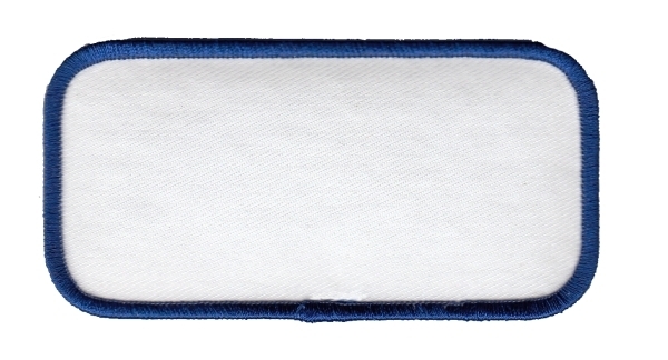 Name Blanks, Merrowed Bordered, 4x2&#34;-HP