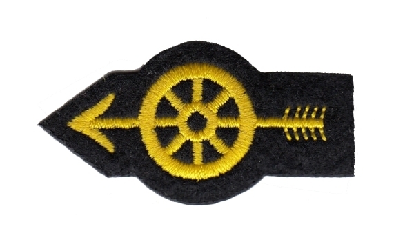 Wheel w/Arrow Patch, 2-1/4x1&#34;-HP