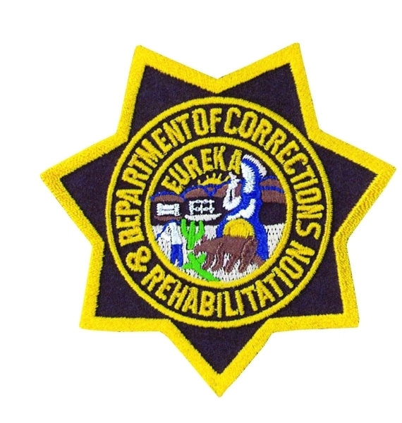 CDCR Star Badge Patch-HP