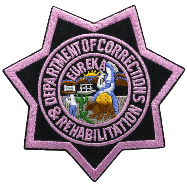CDCR Star Badge Patch-HP