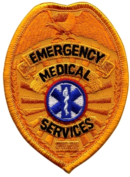 Buy EMS Badge Patch, 2-1/2x3-1/2' - Hero's Pride Online at Best price - CA