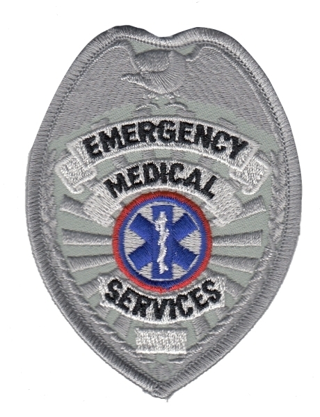 EMS Badge Patch, 2-1/2x3-1/2&#34;-Hero&#8216;s Pride