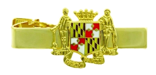 Maryland Tie Bar, 18mm-Hero‘s Pride