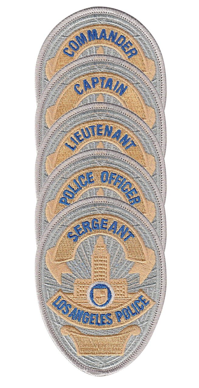 LAPDベルクロワッペン&シェリフバッジ LAPDベルクロワッペン&シェリフバッジ LAPD Embroidered Badge