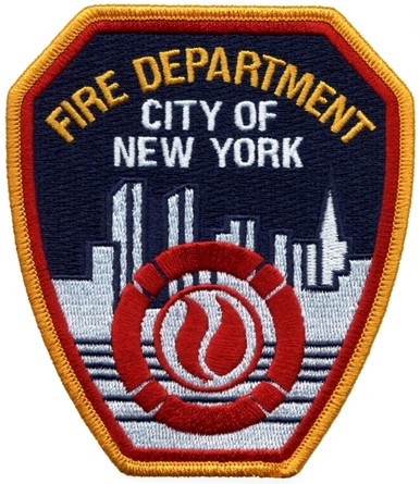 NY STATE EMT Shoulder Patch, 3-1/8x4 - Hero's Pride