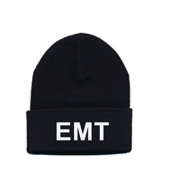 EMT Watch Cap, White/Black, One Size Fits All-Hero‘s Pride