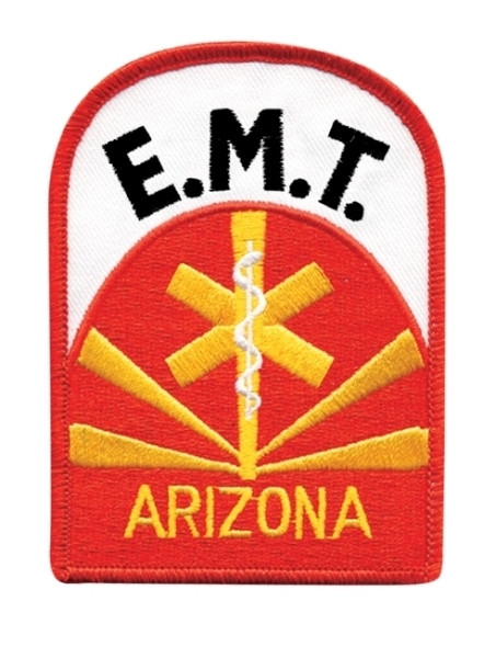 AZ E.M.T. ARIZONA Patch, 3x4&#34;-HP