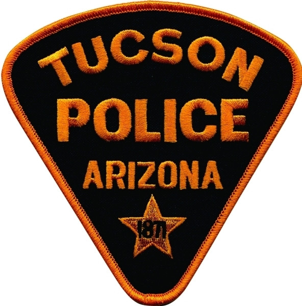 ARIZONA TUCSON POLICE Patch, 4-1/4x4-1/4&#34;-HP