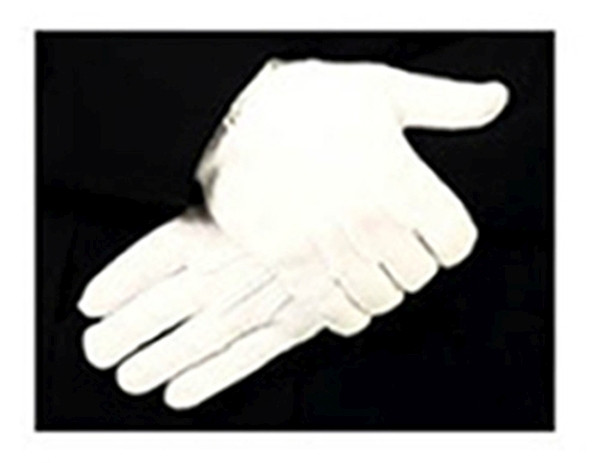 Parade Gloves Sample Set, White, 100% Cotton-