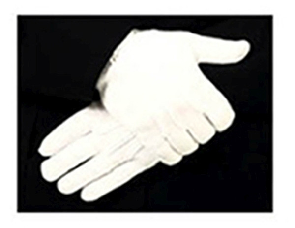 Parade Gloves Sample Set, White, 100% Cotton-Hero&#8216;s Pride