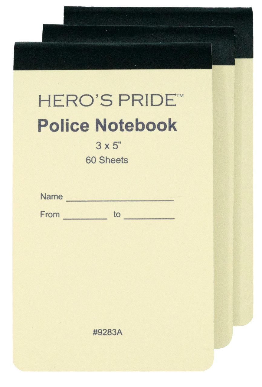 Notepad, Deluxe, 3-Packs, 3x5&#34;-Hero&#8216;s Pride