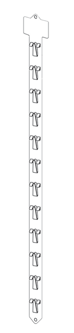 2-FLR2 - loose piece display strip - 100 / pack