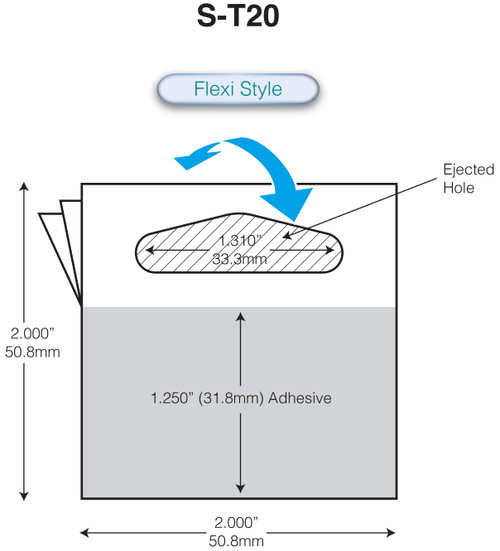 S-T20 FlexiTab Stax -10 / pad - 5,000 / box - Large Quantity