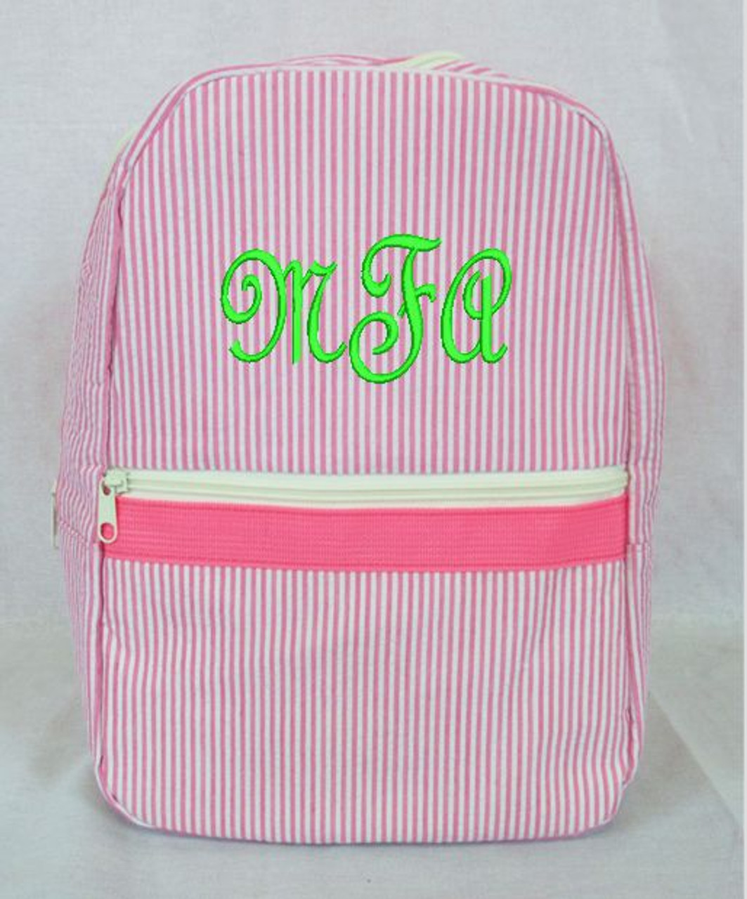 Kids Lunch Bag, Matching Backpack, Seersucker Backpack, Personalized,  Monogrammed, Kindergarten, Preschool, Pre-k 