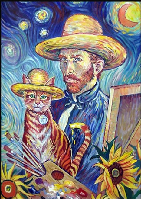 Cat Van Gogh