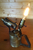 An individual hand-built steampunk lamp built from a vintage Primus Blow Torch (no. 632)