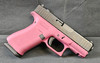 Glock 43X QDG Custom Cranberry Frost 9MM - Right upright
