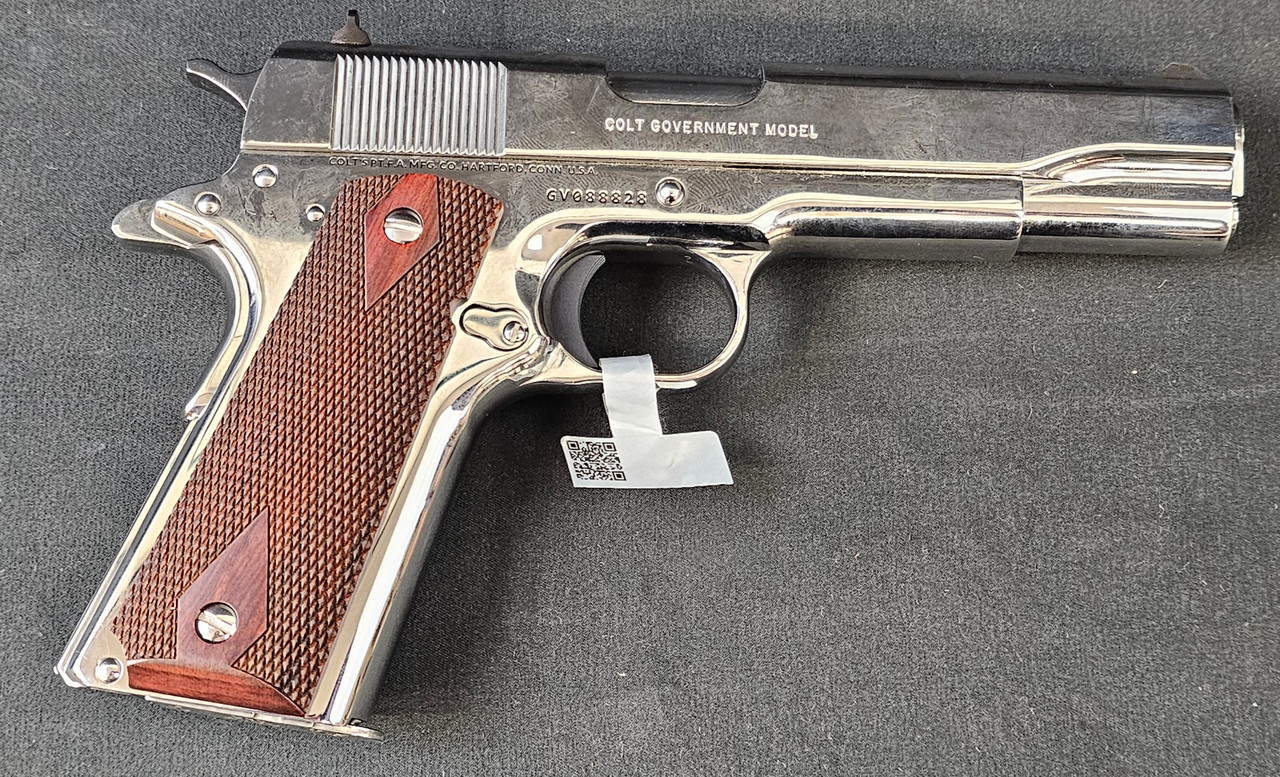 Colt Government Model .38 Super High Polished | Quick Draw Gun