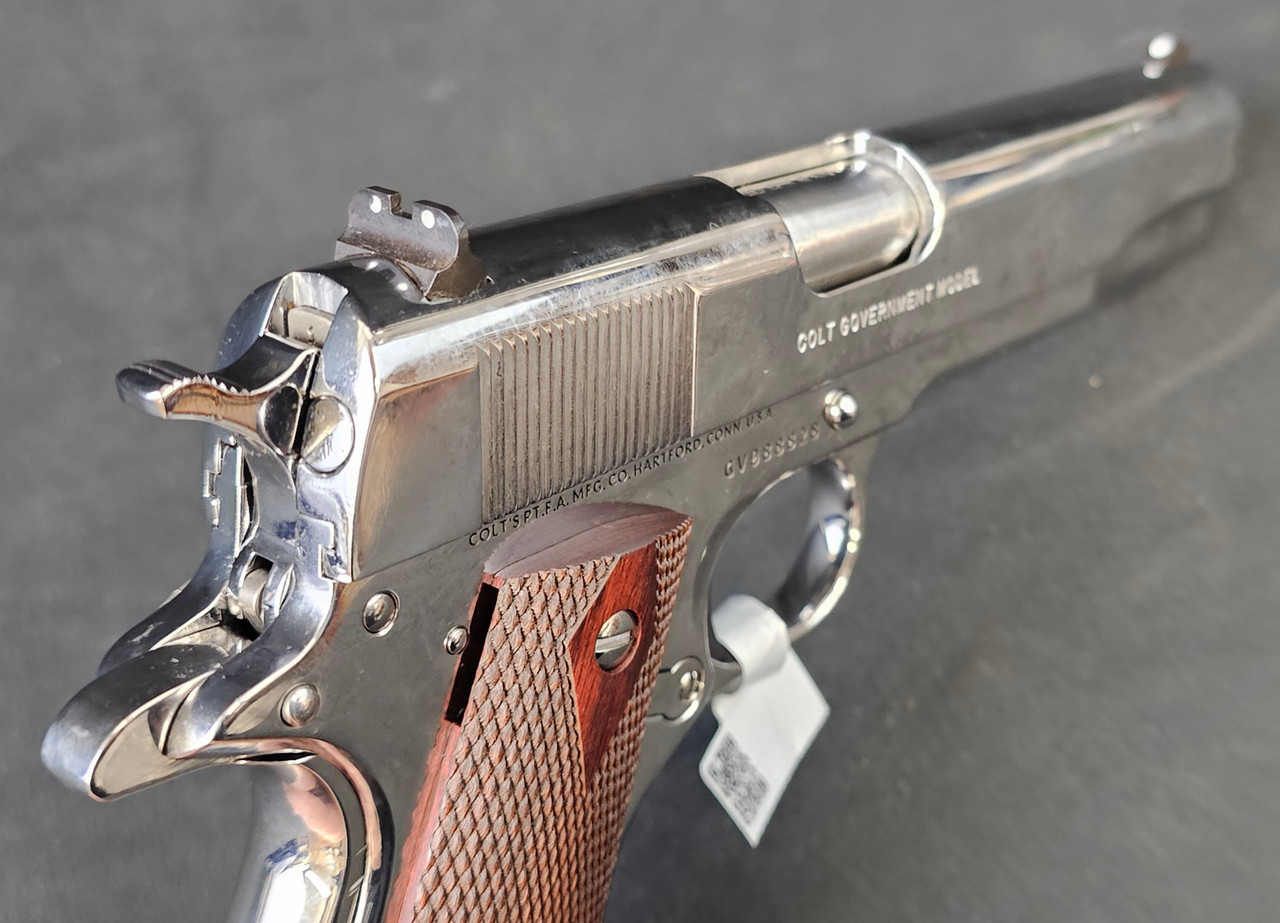 Colt Government Model .38 Super High Polished | Quick Draw Gun