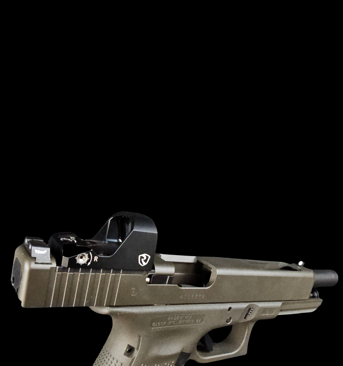 Glock 34 with Riton Tactix PRD 2 9mm Pistol