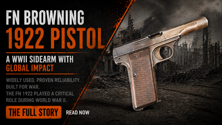 FN Browning 1922 Pistol: A WWII Sidearm with Global Impact