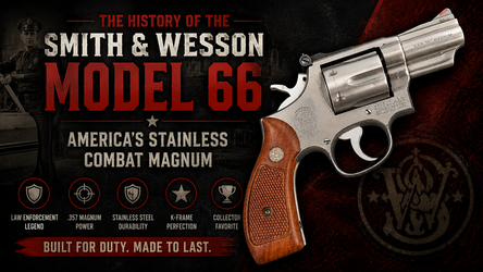 The Smith & Wesson Model 66: The Stainless Combat Magnum That Became an American Legend
