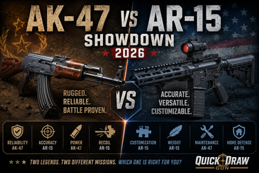 AK-47 vs. AR-15 Showdown (2026): Which Legendary Rifle Is Right for You?