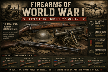 Firearms of World War I: How Innovation Changed Warfare Forever