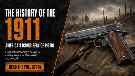 The History of the 1911: America’s Most Iconic Semi-Automatic Pistol