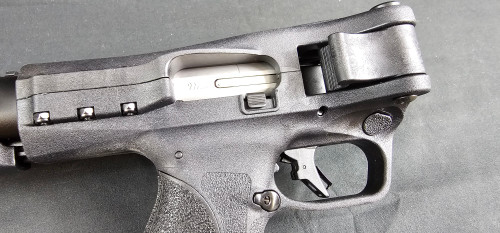 Smith & Wesson FPC 9MM - Folded Right Side Closeup Smith & Wesson FPC 9MM - Folded Right Side Closeup