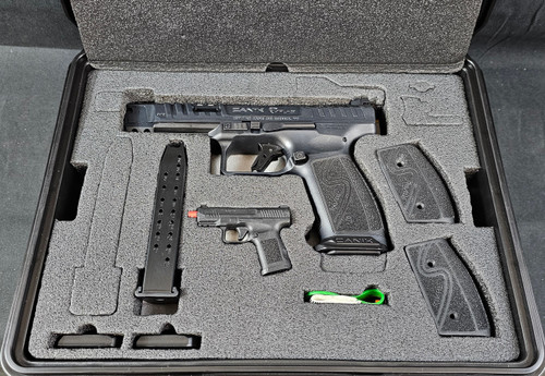 Canik SFX Rival-S 9MM - Case and Gun