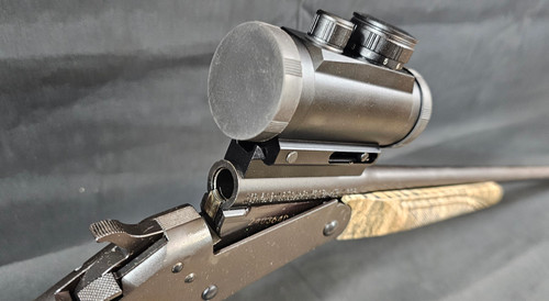 Steven's 301 Mossy Oak Bottomland .410GA w/ Red Dot - Action