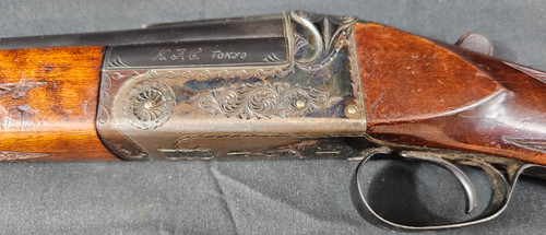 Japanese 100 12ga Single Shot Shotgun - Left Side Action