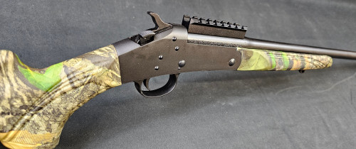 Steven's 301 Mosss Oak Camo .410ga Shotgun - Right Side Action