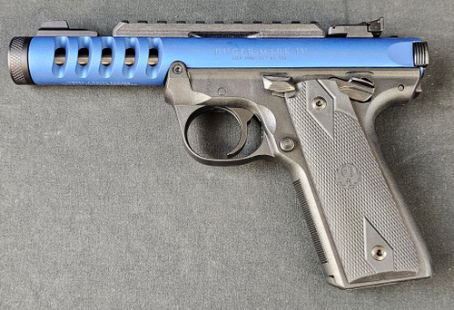 Ruger MKIV Lite .22LR Blue Anodized