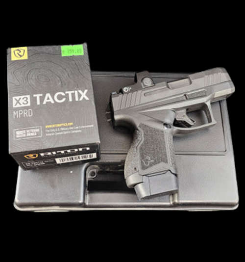 BLK Friday Taurus GX4 9MM Riton X3 Tactix Bundle 4 - Kit