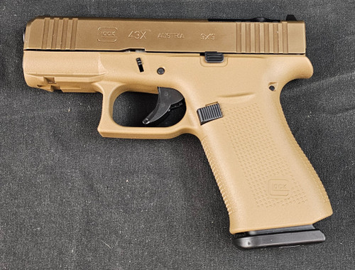 Glock 43X MOS FDE/Bronze - Left Side