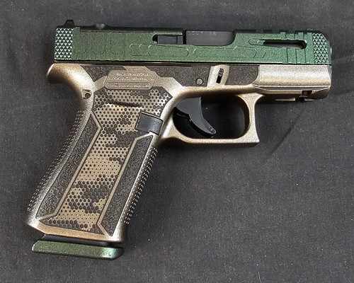 Glock 43X Shark Coast Tactical Raptor Cypress Enhanced 9MM - Right