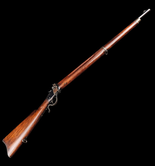 Winchester M1885 .22 Short Training Musket U.S. Flaming Bomb - Right Side