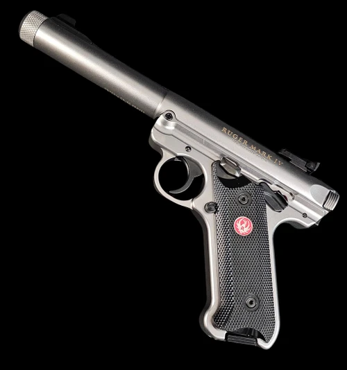 Ruger MKIV Target .22 LR | Threaded Barrel - Left Side