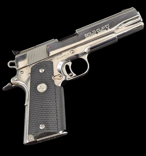 Colt Gold Cup. 45ACP High Polish - Right Side