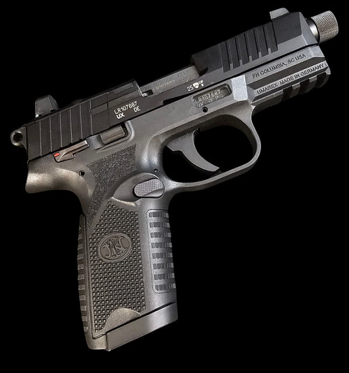 FN FN502 .22LR Pistol - Right Side - Threaded .22 LR Pistol - Quick Draw Gun, Your used firearms dealer of Missouri