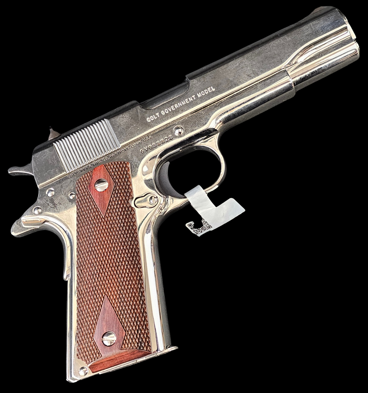 Colt Government Model .38 Super High Polished | Quick Draw Gun