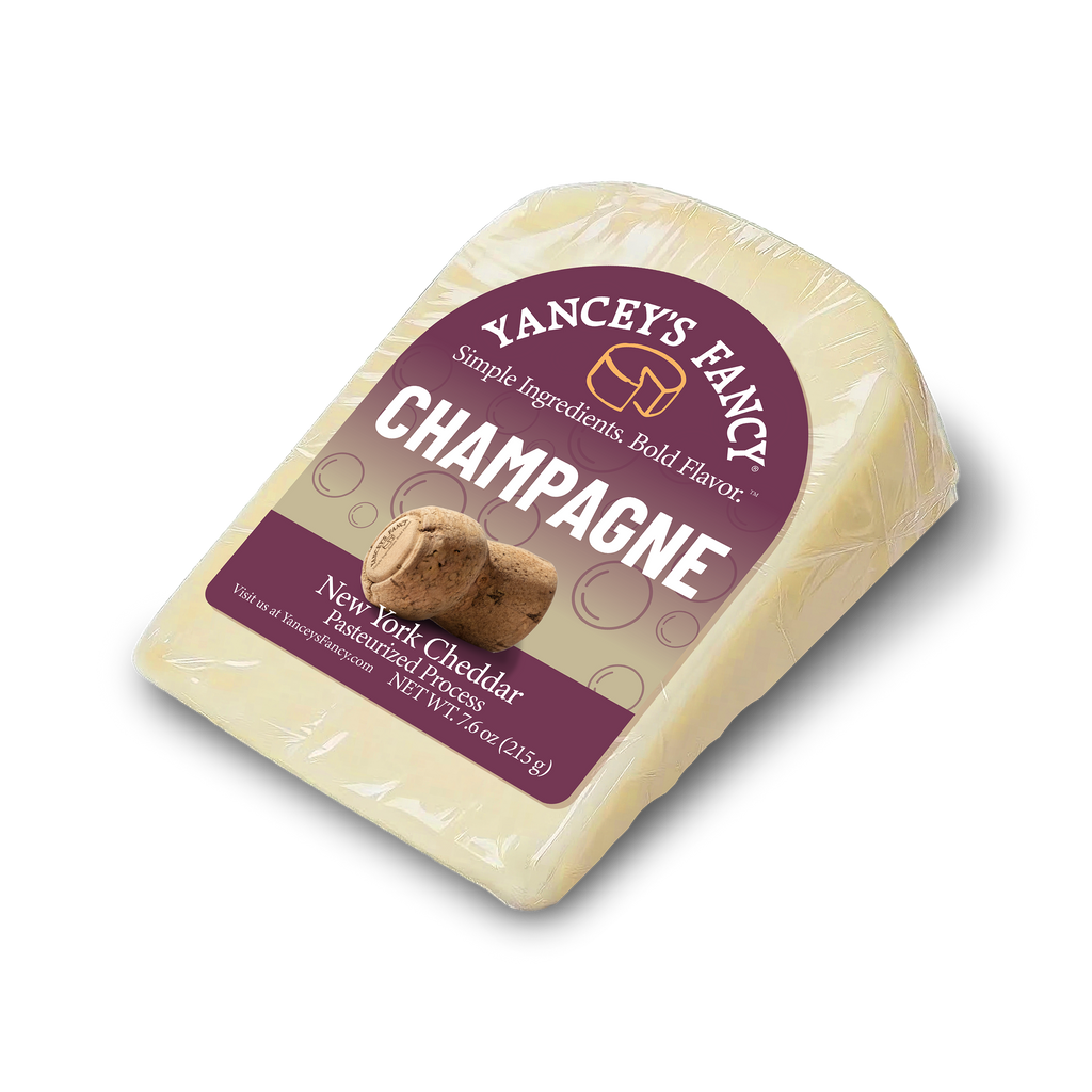 Yancey's Fancy Champagne Cheddar Cheese.