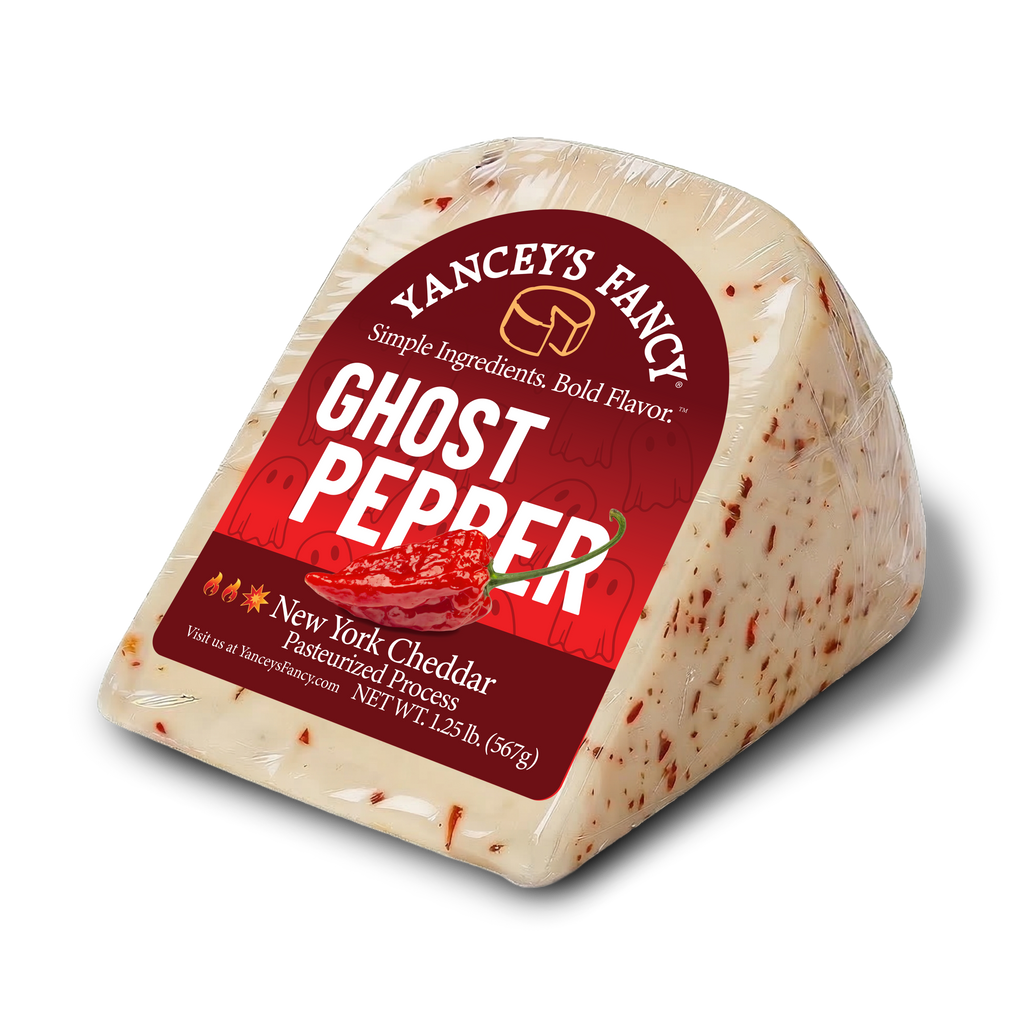 Yancey's Fancy Ghost Pepper Cheese.