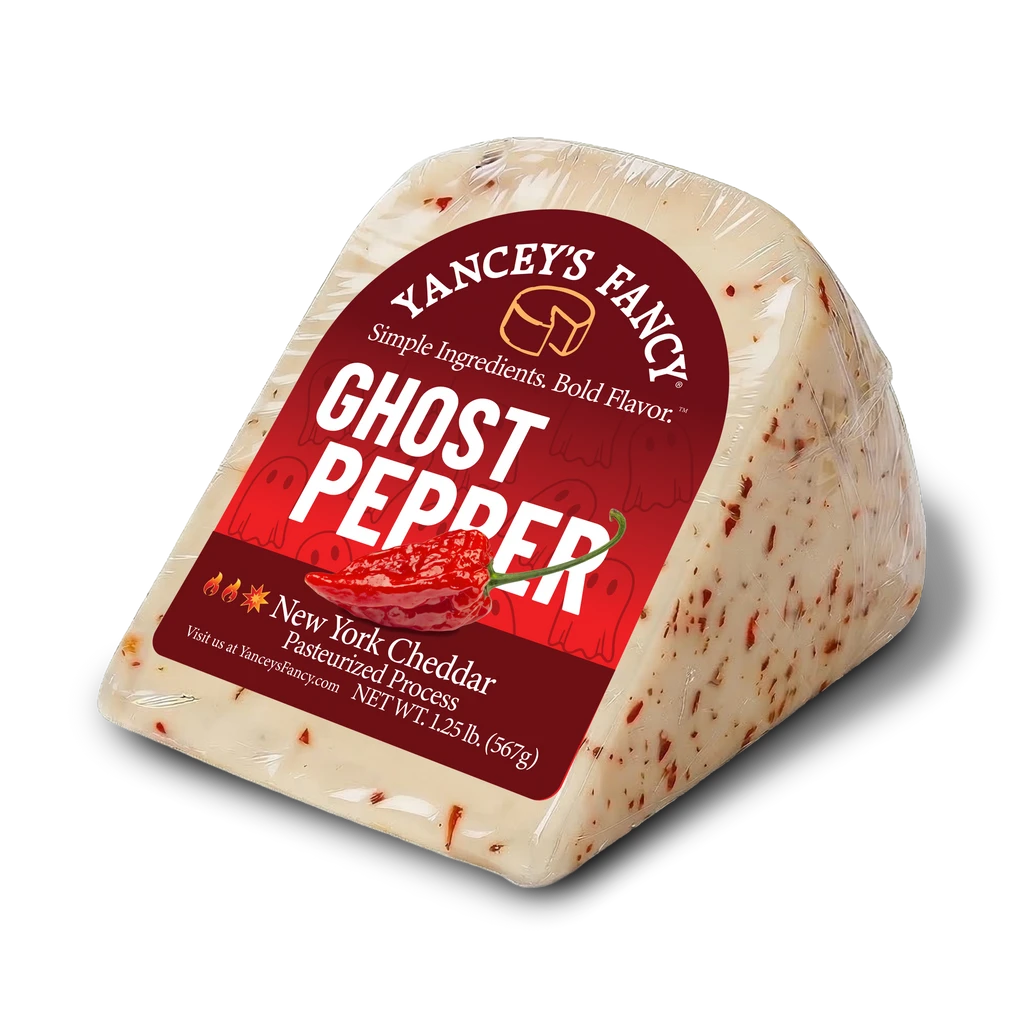 Yancey's Fancy Ghost Pepper Cheese.