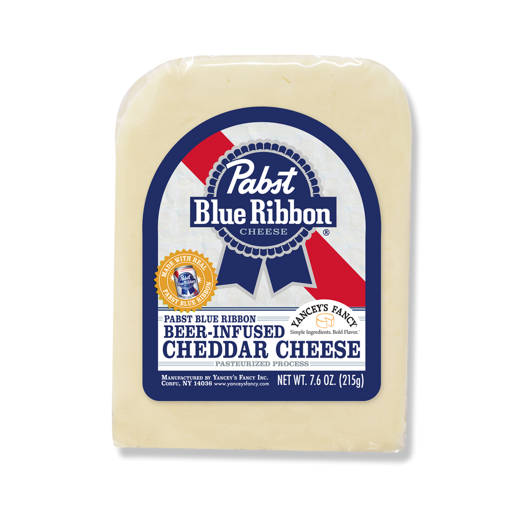 Yancey’s Fancy Pabst Blue Ribbon Beer front view