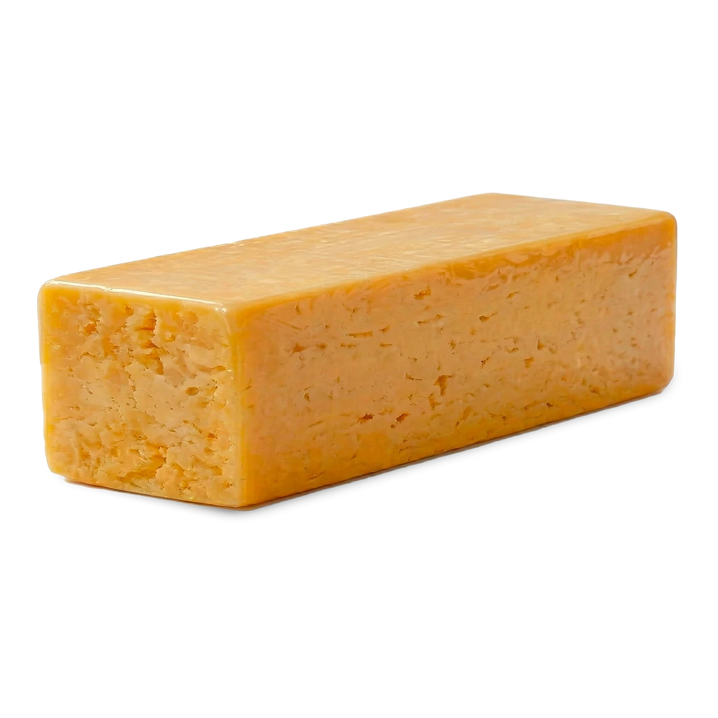 Yancey's Fancy XXX Sharp Yellow Cheddar Cheese block unwrapped 8 .0 oz.
