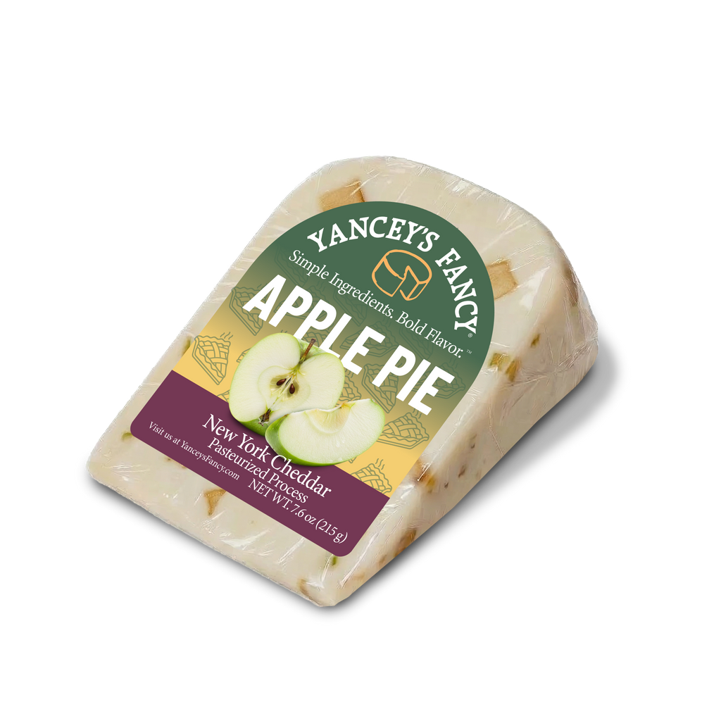 Yancey's Fancy Apple Pie Cheddar Cheese.